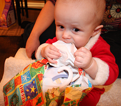 The best part of opening presents The best part of opening presents
